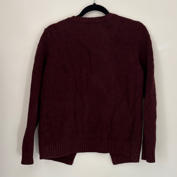 A.P.C. Deep Burgundy Cardigan - Picture 3 of 3